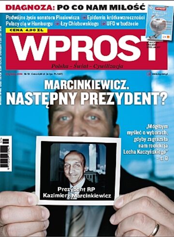 Okładka tygodnika Wprost nr 51/2009 (1404)