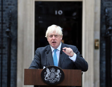 Miniatura: Pożegnalne przemówienie Borisa Johnsona....