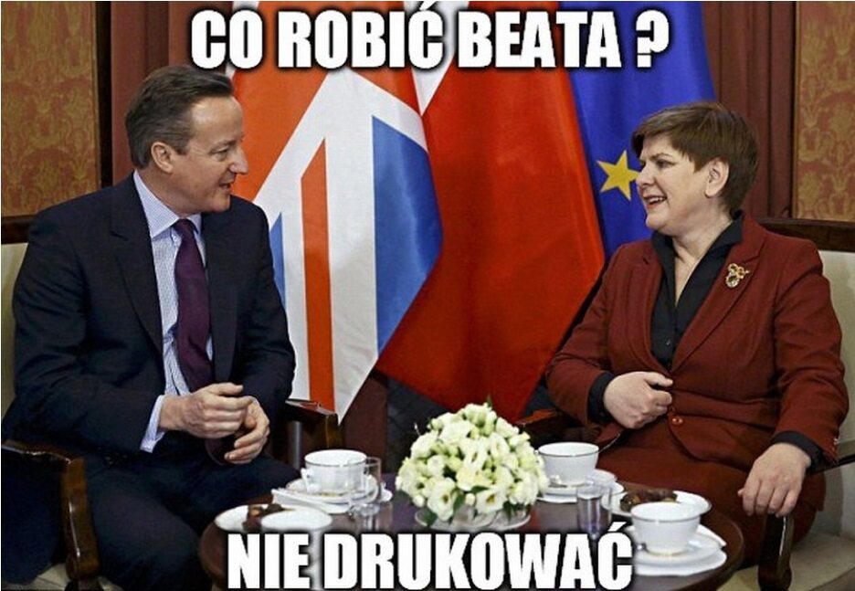 Memy po "Brexicie' fot. Twitter/z@orany 