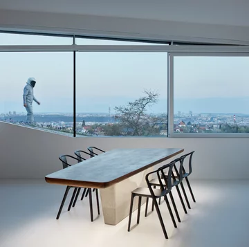 Dom w Pradze naszpikowany sztuczną inteligencją, projekt COLL COLL Linka, COLL COLL, kosmita, smart home, inteligentny dom