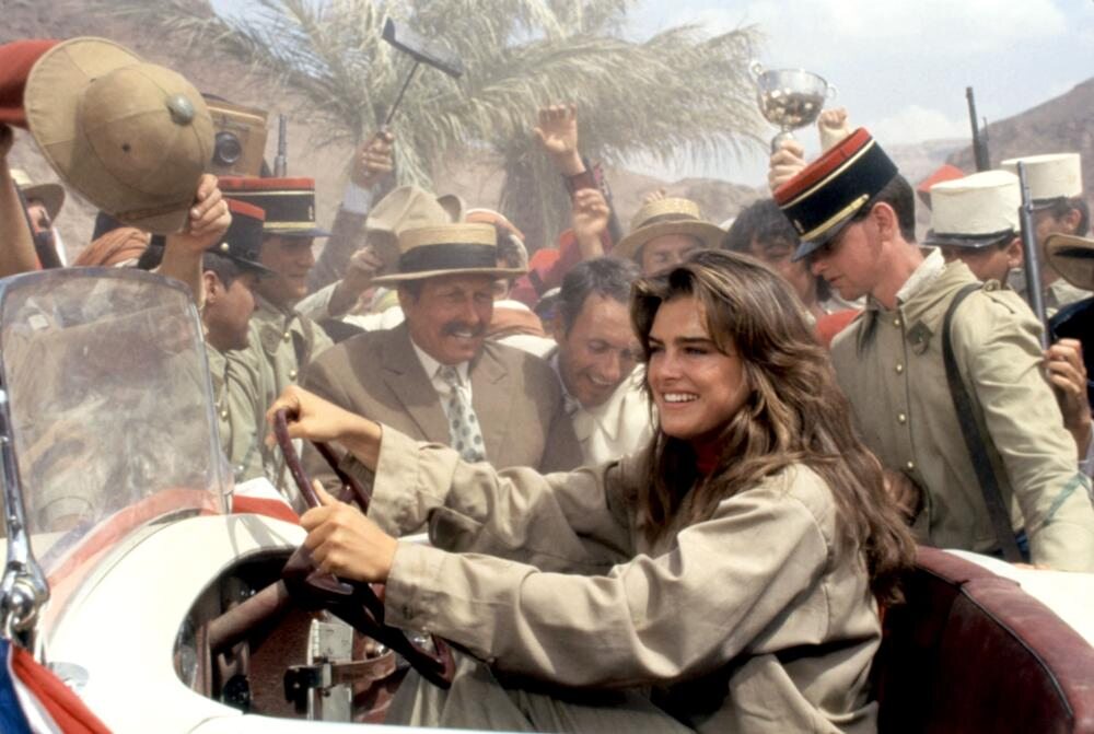 Brooke Shields w filmie „Sahara” (1983) 