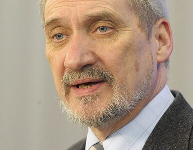 Miniatura: Macierewicz: Tajne dokumenty w CEK były...