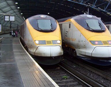 Miniatura: Awaria pociągu Eurostar pod tunelem La Manche