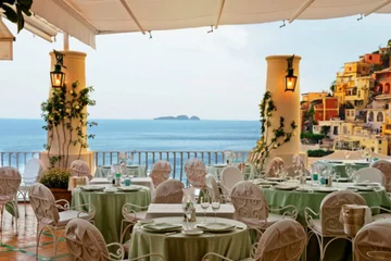 Ristorante La Sponda w Positano we Włoszech (fot. worldinsidepictures.com)