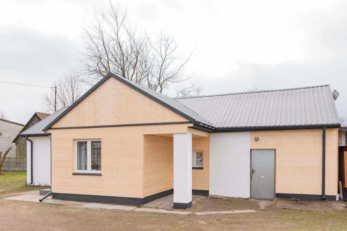 Zdjęcia domu po remoncie w mazowieckim Roszczepie 
