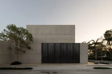 Betonowa Casa Tao w Meksyku, projekt HW Studio