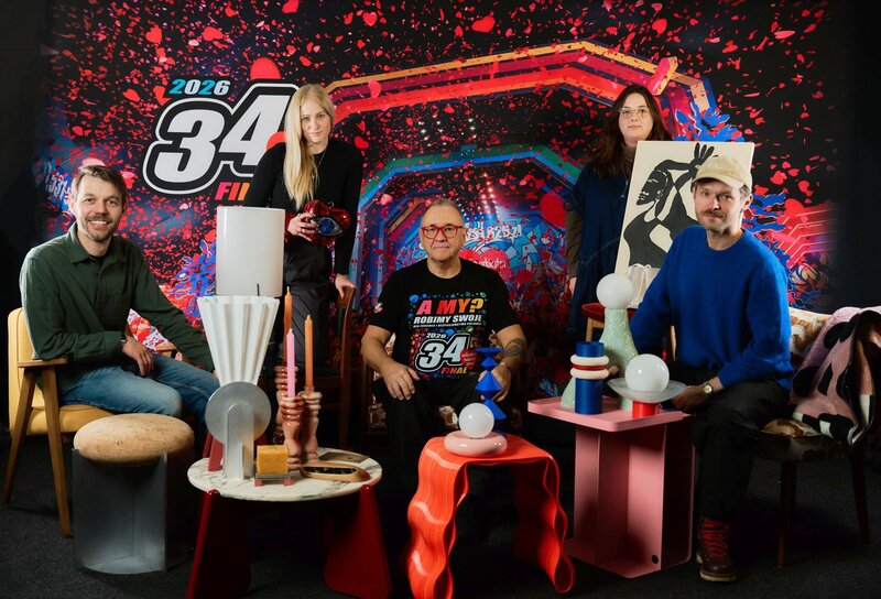 Unikatowe obiekty polskiego designu przekazane przez ponad 43 projektant&oacute;w i&nbsp;studia projektowe prezentowane na&nbsp;wystawie &bdquo;Design dla&nbsp;WOŚP&rdquo; w&nbsp;Studio Jask&oacute;łka w&nbsp;Warszawie, towarzyszącej aukcjom na&nbsp;rzecz 34. Finału Wielka Orkiestra Świątecznej Pomocy