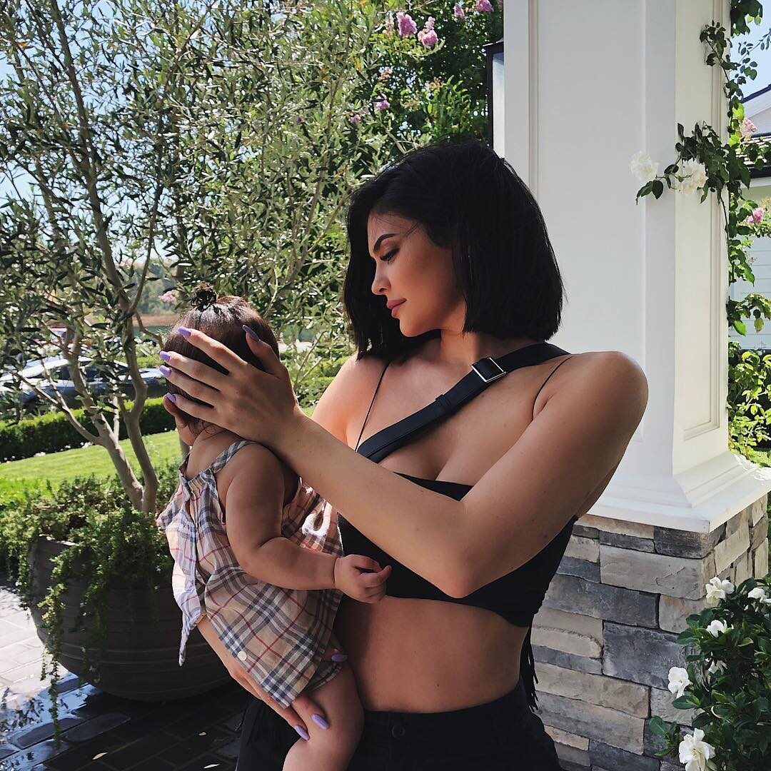 Kylie Jenner z córką Stormi 