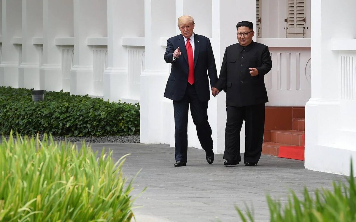 Mem po spotkaniu Donalda Trumpa z Kim Dzong Unem 