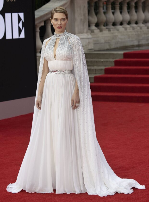 Lea Seydoux na premierze „Nie czas umierać” 