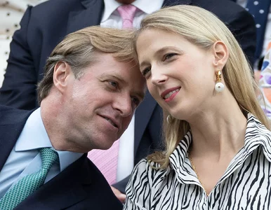 Miniatura: Brytyjska rodzina królewska w żałobie....