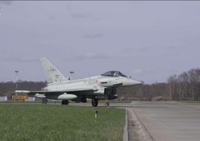 Miniatura: Myśliwce NATO poderwane z Malborka....