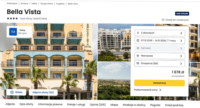 Wakacje na&nbsp;Malcie