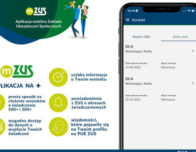 Miniatura: ZUS uruchomił swoją aplikację. Złożysz za...