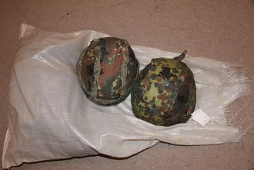 Wojskowe hełmy... (fot. ABW)