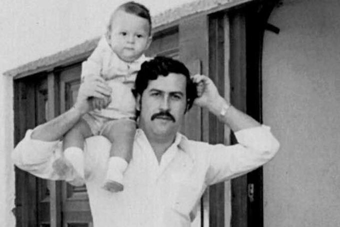 Pablo Escobar z synem
