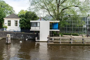 Oryginalne pokoje hotelowe w domkach strażników kanałów w Amsterdamie 4710-1, v2com, hotel, Holandia