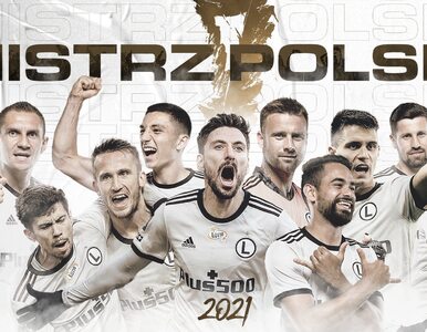 Miniatura: Legia Warszawa mistrzem Polski 2021. 15....