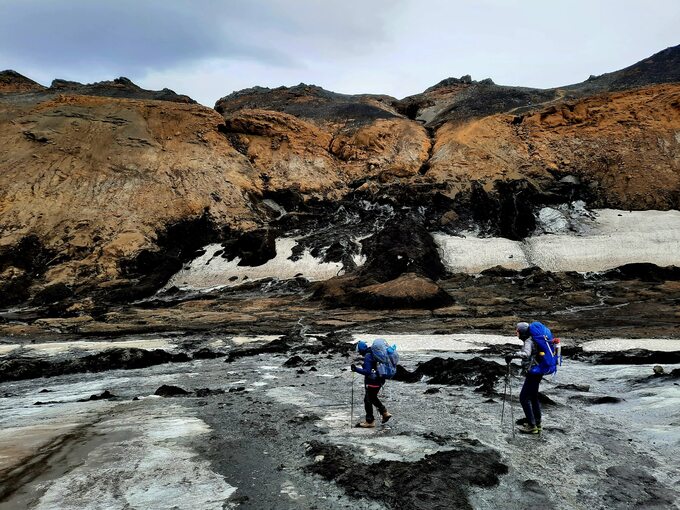 Trekking na Islandii
