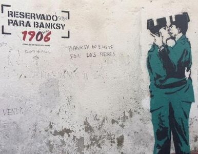Miniatura: Nowa praca Banksy’ego w Hiszpanii?...