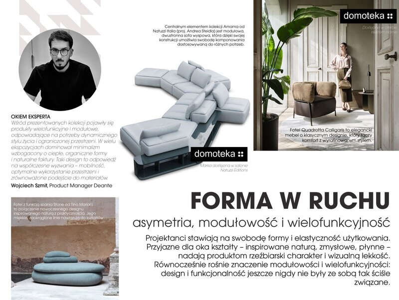 Design przyszłości prosto z Mediolanu. Domoteka prezentuje Raport z Salone del Mobile 2025
