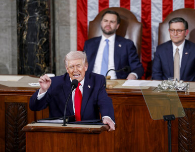 Miniatura: Najdłuższe orędzie Trumpa w historii. Nie...