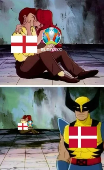 Mem przed finałem Euro 2020: Włochy - Anglia 
