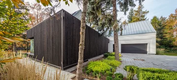 Dom jednorodzinny w Michałowicach, projekt Tissu Architecture 