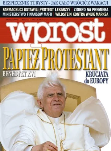 Okładka tygodnika Wprost nr 21/2006 (1224)