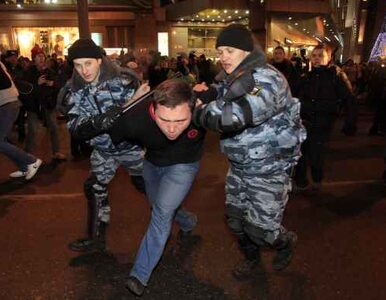 Miniatura: 1200 osób zatrzymanych w Moskwie. Siły...