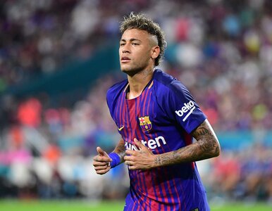 Miniatura: Neymar przyjechał na trening i pożegnał...