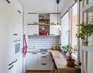 Miniatura: Mała kuchnia w bloku – 15 projektów od...