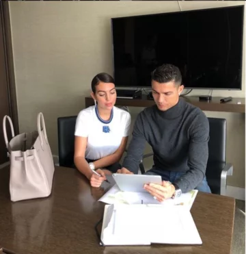 Cristiano Ronaldo i Georgina Rodriguez 