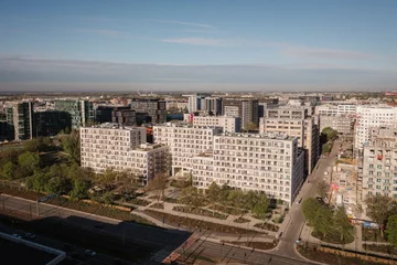 Modern Mokotów powstaje na terenie dawnego kompleksu biurowego Empark Mokotów. Masterplan inwestycji opracowała pracownia BBGK Architekci 