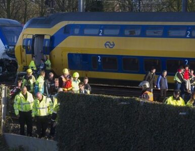 Miniatura: Czołowe zderzenie pociągów w Amsterdamie -...