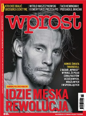 Okładka tygodnika Wprost nr 32/2019 (1897)