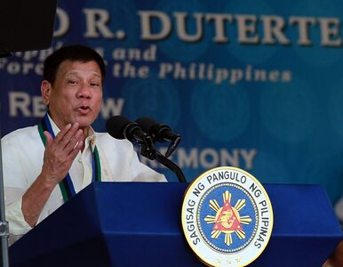 Miniatura: Prezydent Filipin deklaruje: Jeśli ktoś...