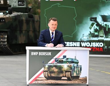 Błaszczak zatwierdził umowę. Do Polski trafi ponad 1000 „Borsuków”