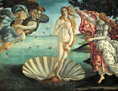 Miniatura: Wenus Botticellego trafiła na ścianę...