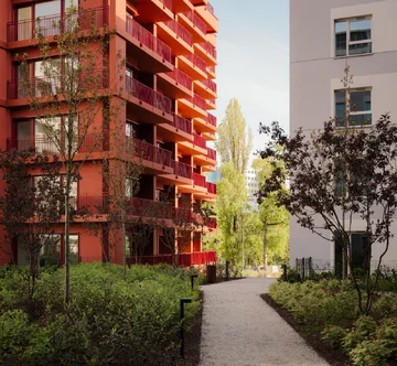 Modern Mokotów powstaje na terenie dawnego kompleksu biurowego Empark Mokotów. Masterplan inwestycji opracowała pracownia BBGK Architekci 