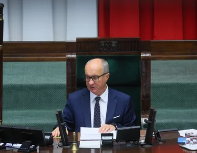 Miniatura: Orędzie marszałka Czarzastego....