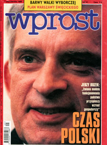 Okładka tygodnika Wprost nr 41/1998 (828)