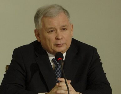 Miniatura: Kaczyński chce wyjaśnić sprawę...