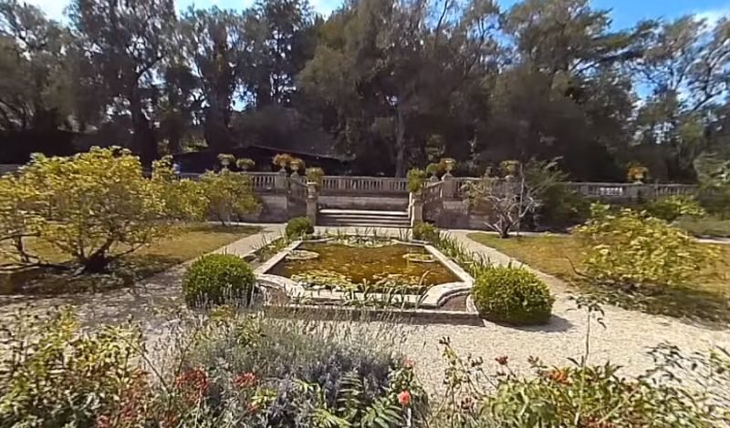 Ogród botaniczny przy Villa Las Cedres 