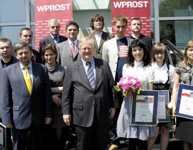Miniatura: "Wprost" i ambasada USA nagrodzili młodych...