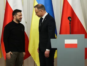 Miniatura: Andrzej Duda upomina Zełenskiego. „Byłbym...