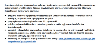 Fryzjerzy zalecenia GIS