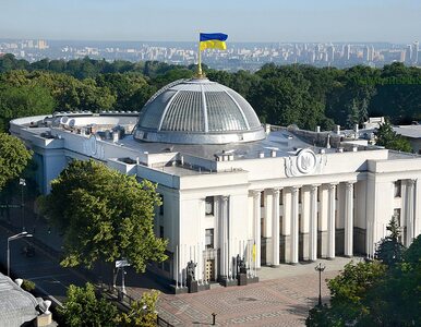 Miniatura: Parlament Ukrainy zagłosował za przyjęciem...