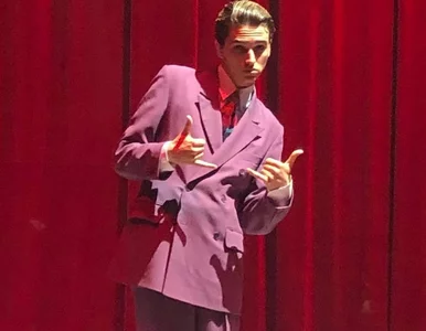 Miniatura: Syn Szelągowskiej pozuje dla „Vouge'a”....