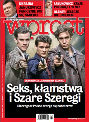 Okładka tygodnika Wprost nr 9/2014 (1617)